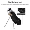 PGM Golf Bag Men Women Multifunction Magnetic Pocket Bending Base Beverage Thermostatic Lightweight Waterproof Bracket Bag QB156 5
