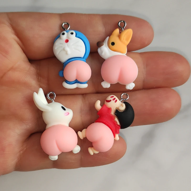 10pcs Cute Transparent Bear Cup Charms Kawaii Juice Cup Pendant DIY Jewelry  Making for Bracelet Necklace Keychain Phone Craft