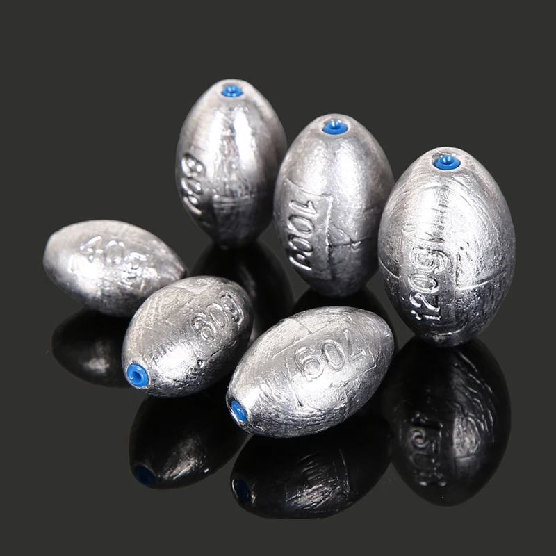 10PCS Olive Fishing Sinker Weight 1g5g7g10g Fast Sinking Removable Split  Japanese Fishing Tackle Bass Fishing Tackle Accessories