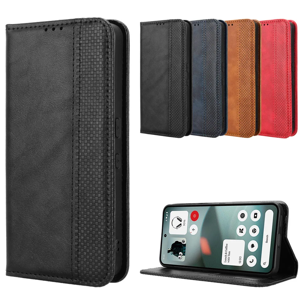 High-Quality PU Leather Flip Wallet Phone Case - Anti-Knock Design