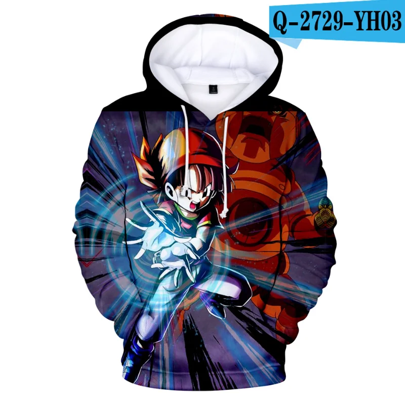 

Gohan Hoodie Hoodie Harajuku Anime Dragon Ball Hoodie 3D Print Clothes Pullovers Boys/Girls Kids
