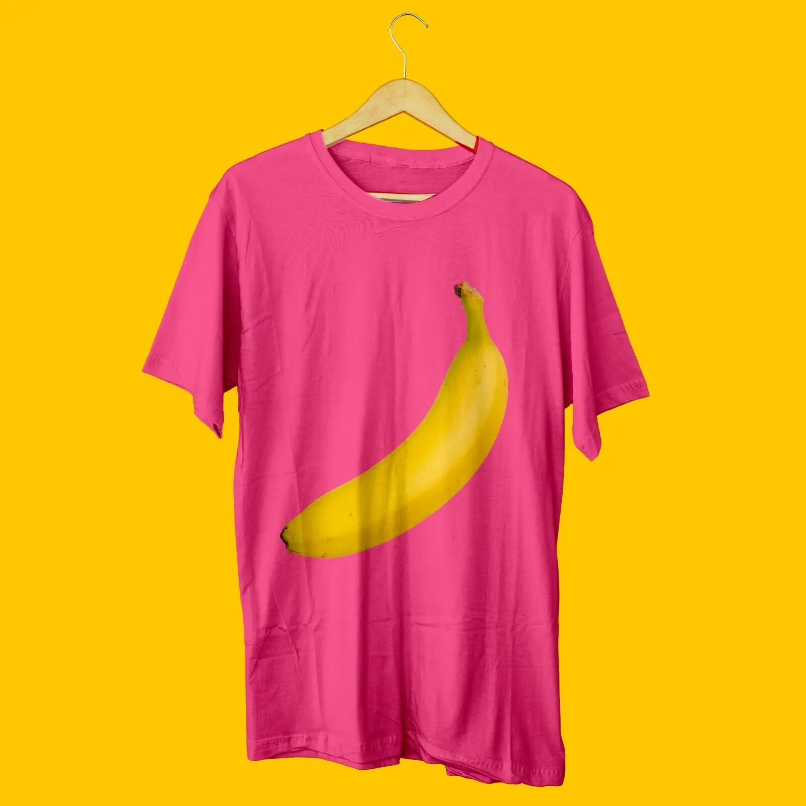 T-Shirt Banana Fruity Banane Sweet Multicolor S-3Xl Maniche Lunghe O Corte