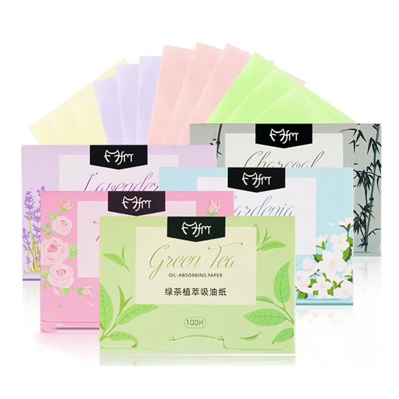 80pcs Protable Face Oil Blotting Paper Matting Face Wipes Facial Cleanser Oil Control Oil-absorbing Cleaning Tools facial oil blotting paper
