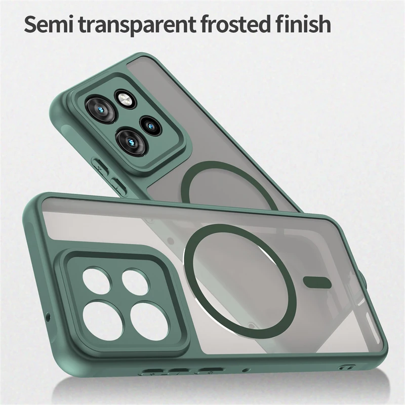 Semi-Transparent Frosted Matte Anti-Fingerprint Phone Case Cover
