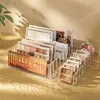 Large 8girds Makeup Holder Eyeshadow Palette Storage Organizer Cosmetic Case 2in1 Desktop Drawer Storage Box Lipstick Holder 1