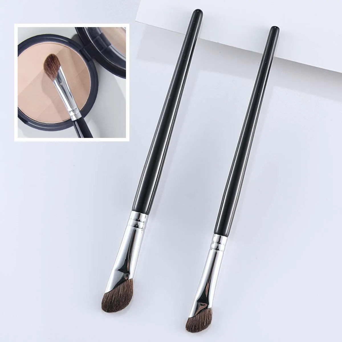 Scythe makeup brush nose shadow highlighter blending tool