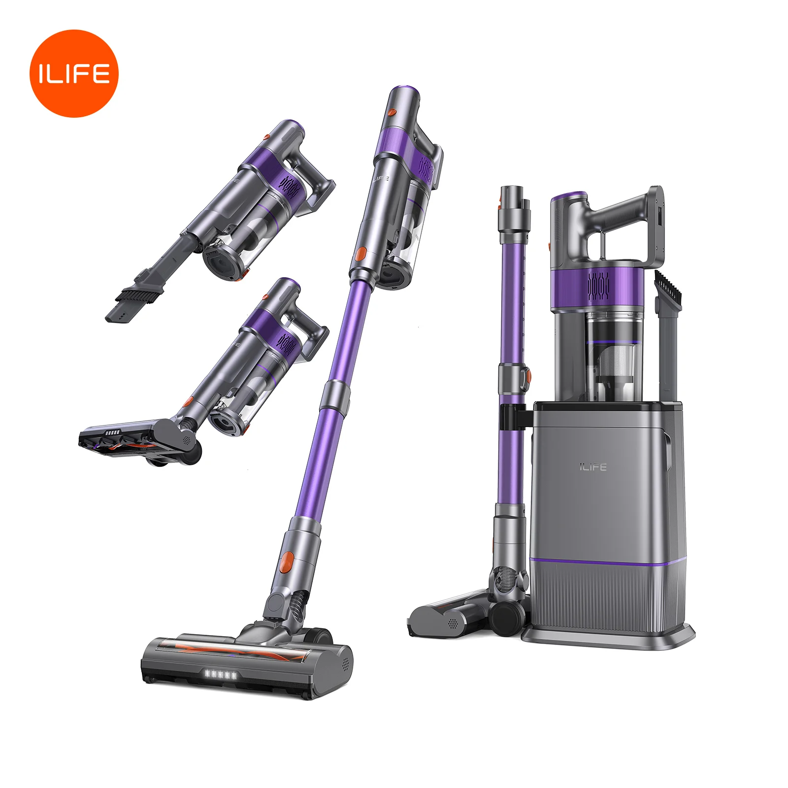 Odkurzacz pionowy ze stacją ILIFE H90 Pro z Polski za $116.98 / ~447zł