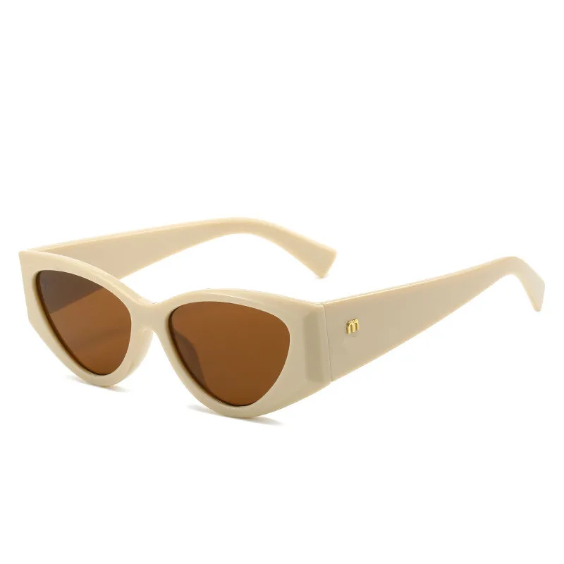 Vintage Cat Eye Sunglasses Women 2023 Fashion Luxury M Brand Designer Small Frame Sun Glasses Female Eyewear UV400 gafas de sol