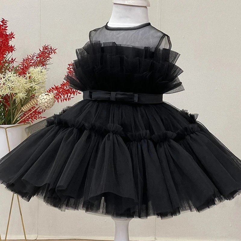 

Baby Girls Party Dress New Floral Kids Vestidos Girls Princess Evening Wedding Dresses Children Clothing Infant Casual Outfits