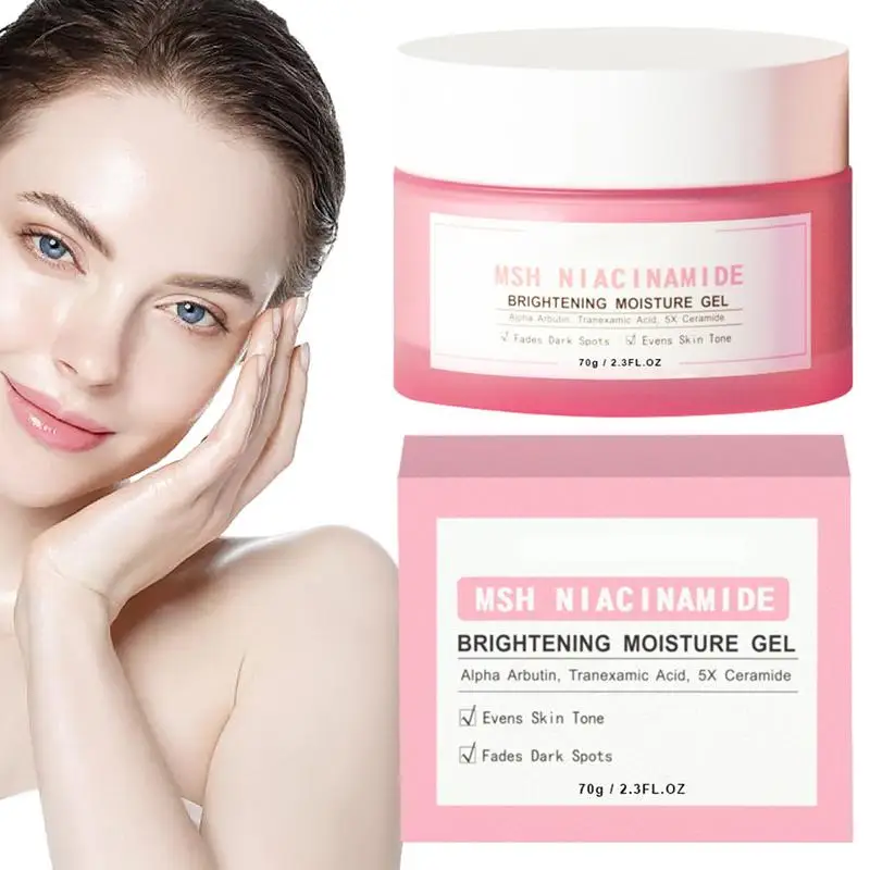 

Увлажнение с осветляющим эффектом Gel | Увлажняющий крем для лица | Легкий крем, увлажняющий гель для ухода за лицом, 70 г, увлажняющий, Осветляющий