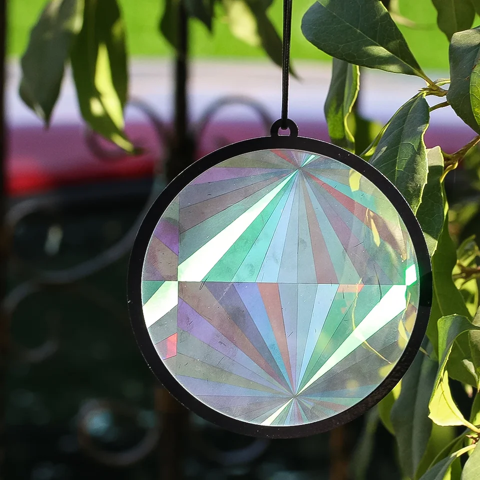 WOOT Attrape-soleil En Cristal En Fore De Colibri Vert - Pendentif En Fore De Colibri Pour La