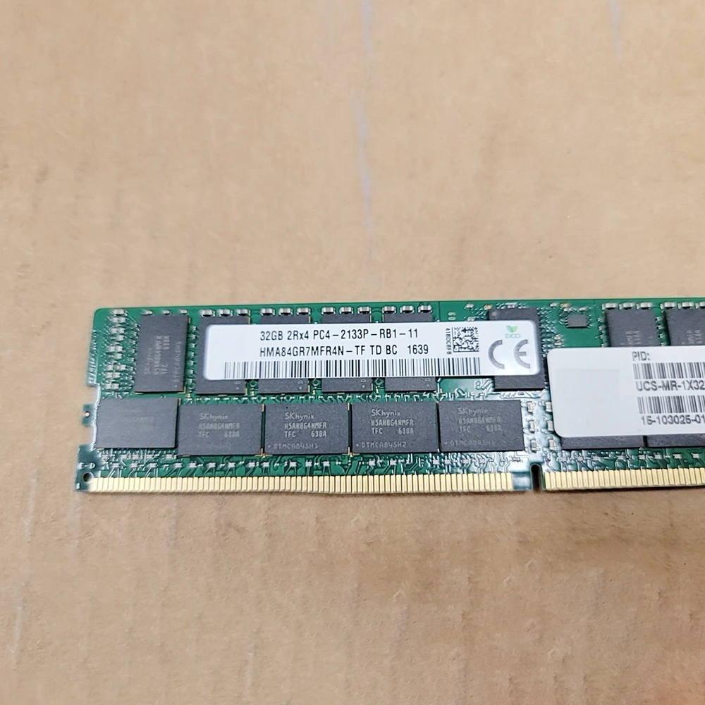 UCS-MR-1X322RU-A CISCO용 2133 서버 메모리, 32GB 2RX4 DDR4, 고품질 빠른 배송