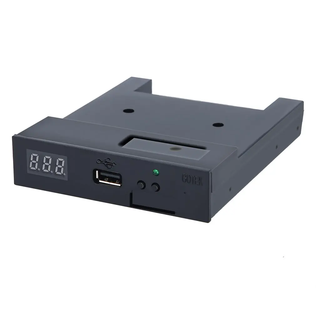 

Black SFR1M44-U100K 5V 3.5 1.44MB 1000 Floppy Disk Drive to USB emulator Simulation Simple plug For Musical Keyboad