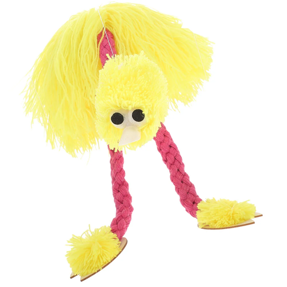 

Marionette Interactive Puppets Animal Marionettes Ostrich Baby Toys Unique Child Role Play Hand