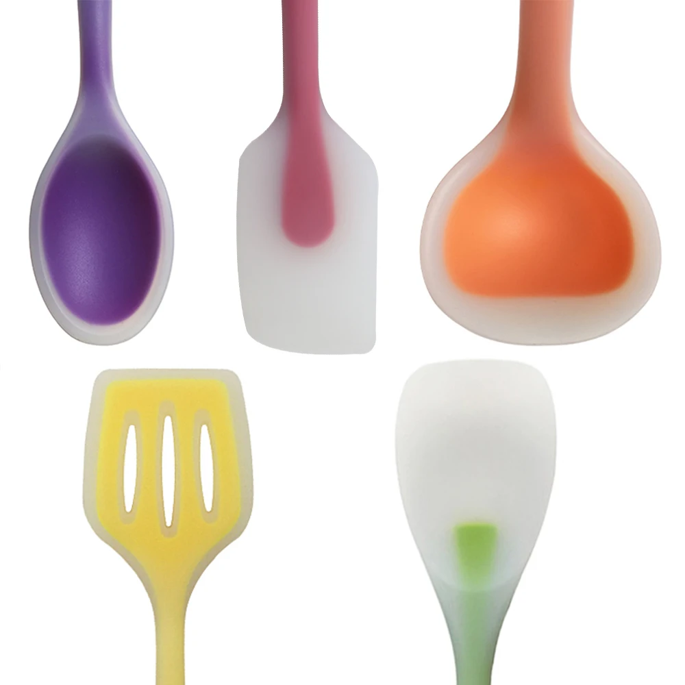 1pc Non-Stick Silicone Nylon Kitchen Utensils Set kitchen utensils set