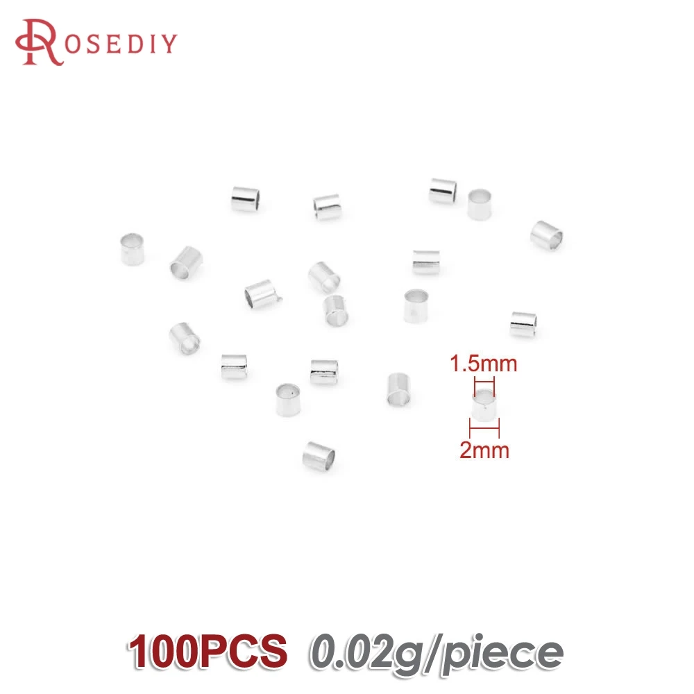 Elegant 18K Gold-Tone Brass Beads