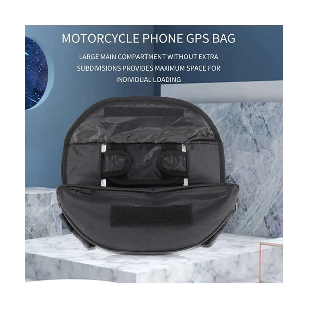Motorcycle Handlebar Bag Magnetic Tank Bike Saddle Bag for Big Screen Phone / GPS for BMW R1200GS for Honda Ducati