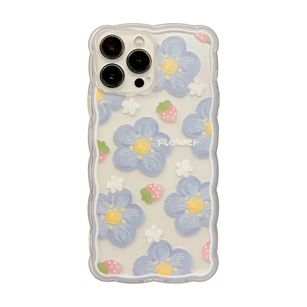 apple 13 pro max case Retro sweet summer oil painting flower art transparent Phone Case For iPhone 13 11 12 Pro Max XR Xs Max 7 8 Plus Case Cute Cover iphone 13 pro max clear case iPhone 13 Pro Max