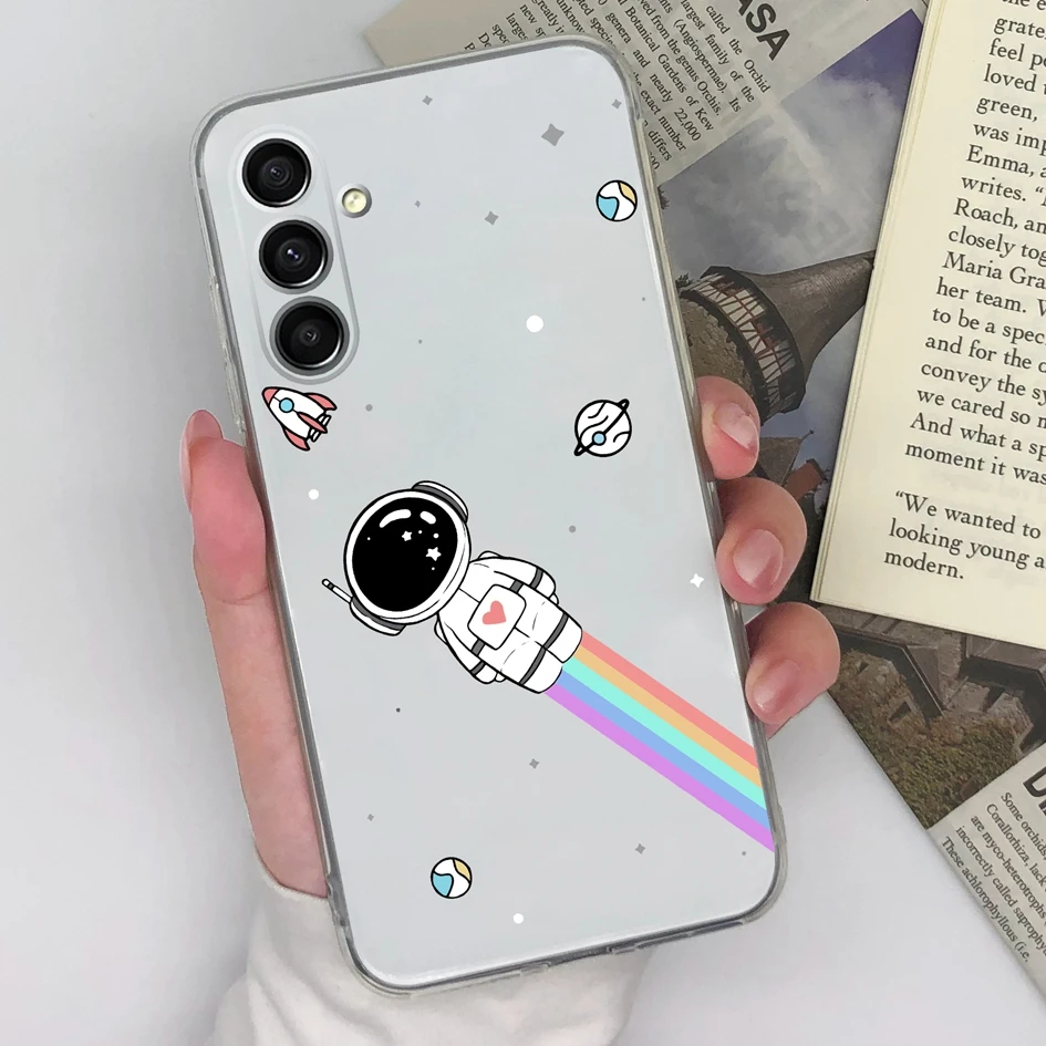 Love Heart Butterfly Soft Silicone TPU Transparent Camera Protection Phone Case