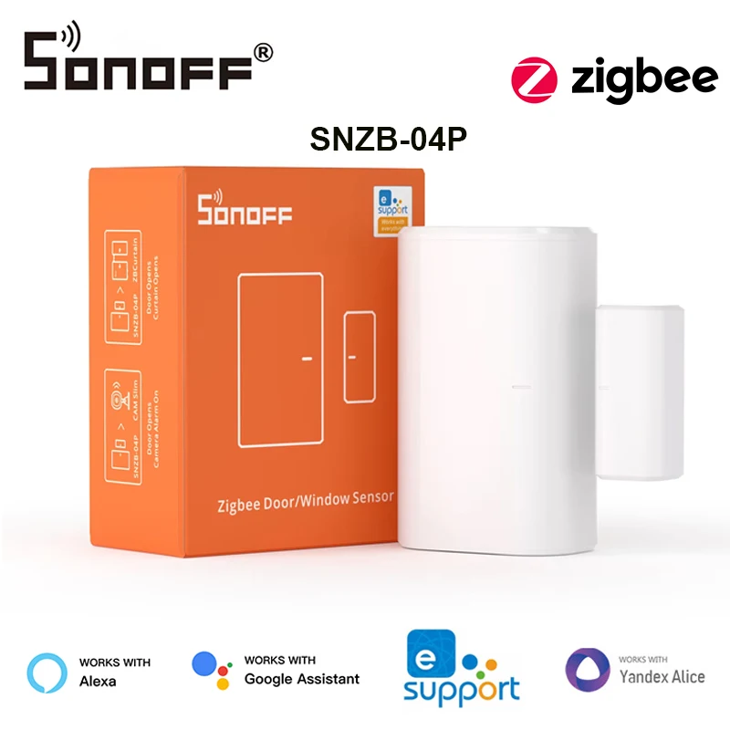 SONOFF SNZB-04P - חיישן חלון דלת Zigbee