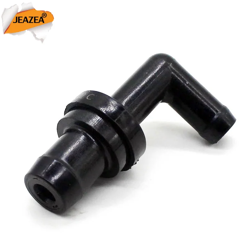 Car Positive Crank Case Ventiliation PCV 90 Degree Valve JEAZEA 17130PK1003 17130-PK1-003 For Honda Civic CR-V Accord Acura engine purge control valve hydraulic control valve auto ac can tap valve
