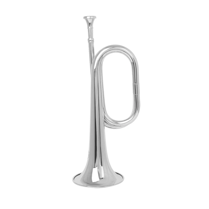 Students Trumpet Lightweight Bugle Trumpet Durable Strong Practical Music Instrument for Children Teenagers School Band