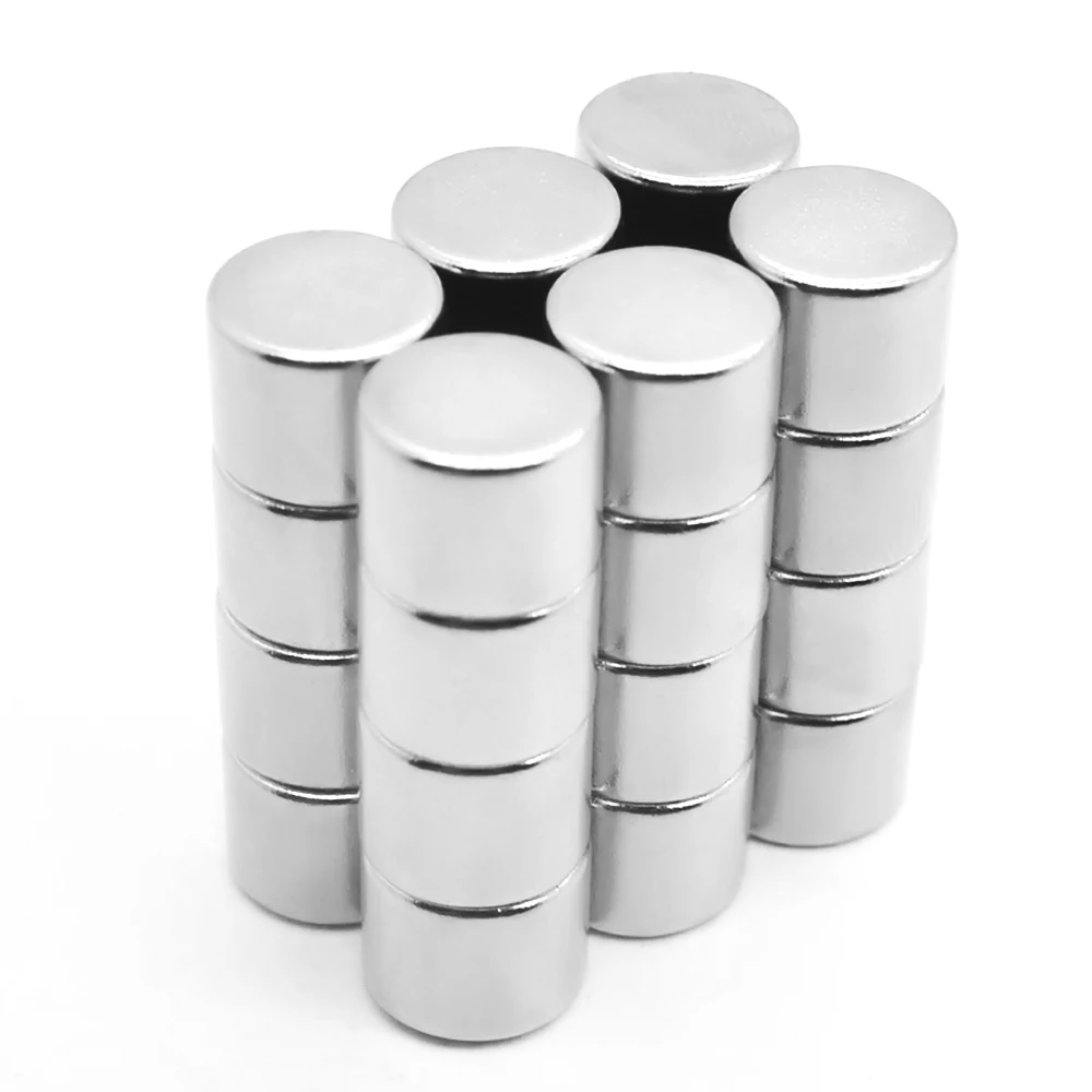 

Round Magnet 1000Pcs 10x1 10x2 10x3 10x4 10x5 10x10 mm Neodymium Magnet Permanent NdFeB Super Strong Powerful Magnets 10X1.5 10X
