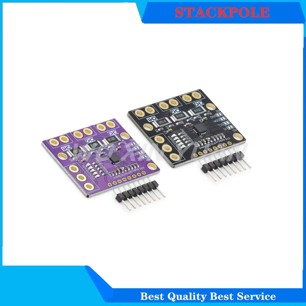 

I2C SMBUS INA3221 Triple-Channel Shunt Current Power Supply Voltage Monitor Sensor Board Module Replace INA219 With Pins