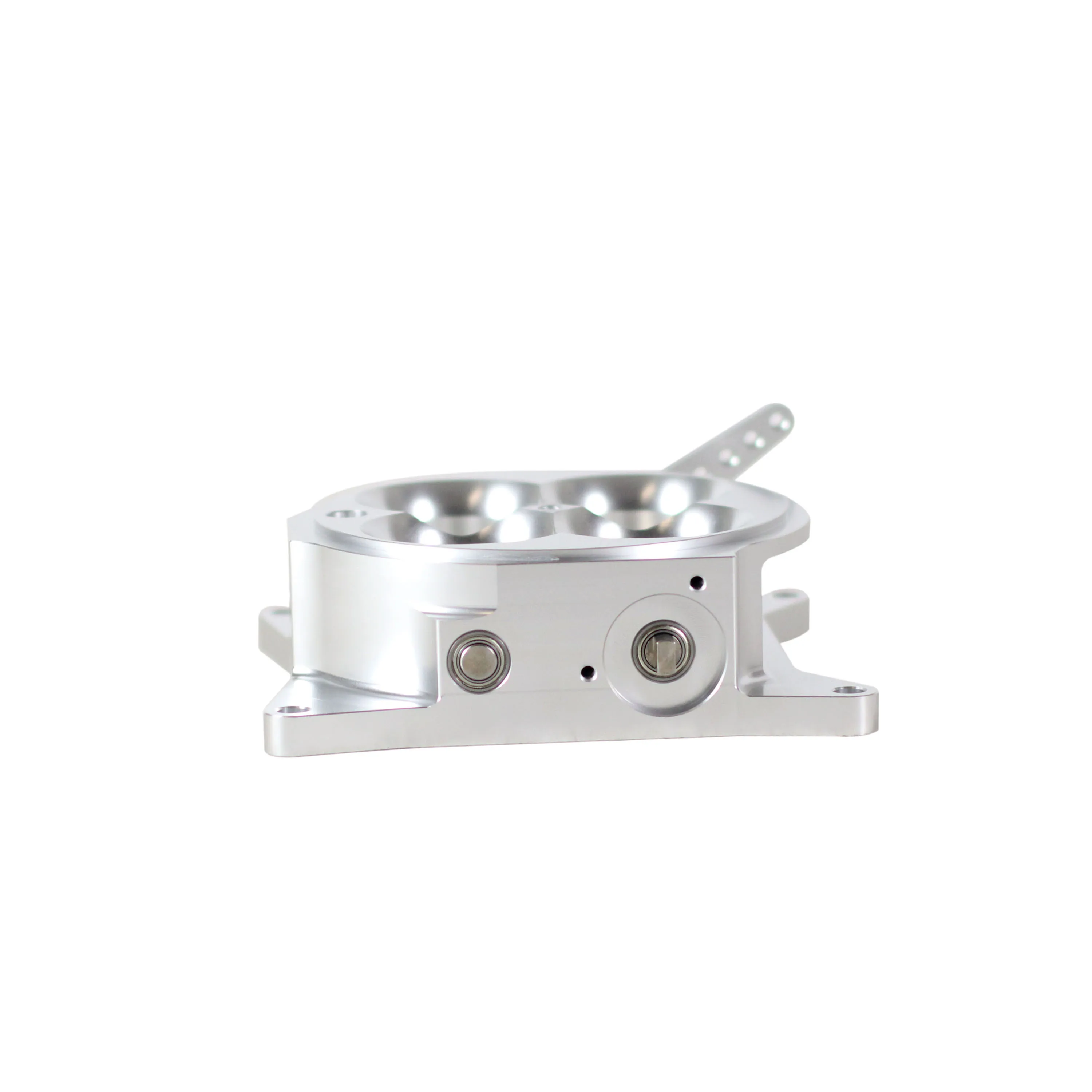 SherryBerg 빌렛 EFI 연료 분사 CNC 1300CFM 1375CFM 4배럴 4150 스로틀 바디 실버리 컬러 GM IAT/TPS 센서용
