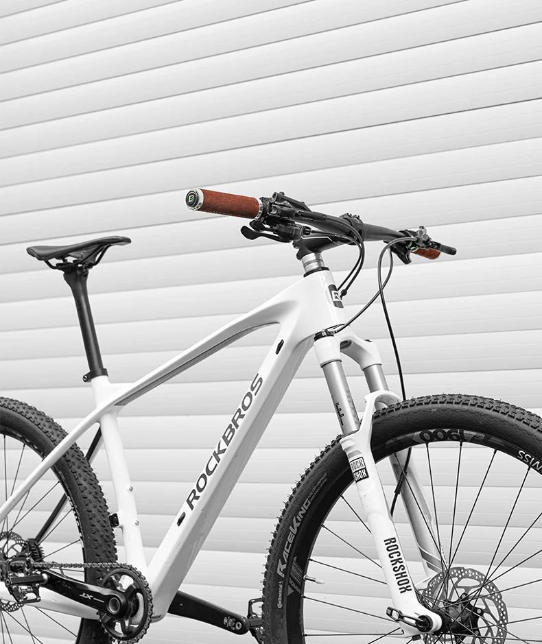 ROCKBROS Fahrradgriffe, Aluminiumlegierung, atmungsaktiv, Fahrradlenkerabdeckung, Griffe, beidseitige Verriegelungsgriffe, MTB, faltbare Fahrrad- und Fahrradgriffe – Detail 6