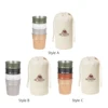 4Pcs Stainless Steel Cups Camping Cups Set 300ml Capacity Drink Cups Coffee Tea Water Cup for Outdoor Travel Camping Hiking Home 4