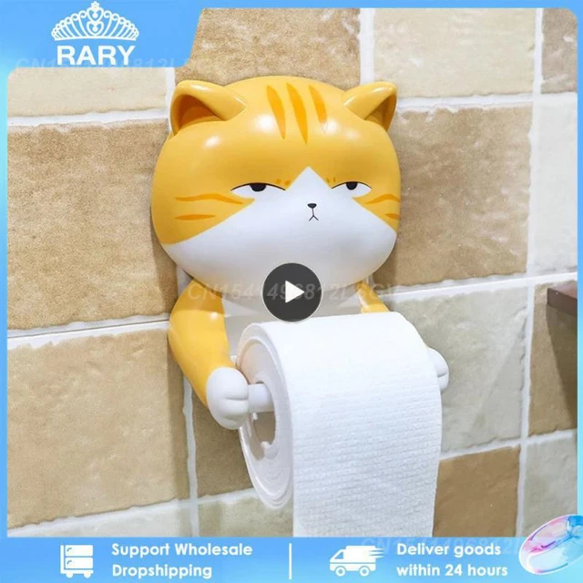 Toilet Paper Holder Creative Spoof Paper  Wall Holder Toilet Paper Wood -  Holder - Aliexpress