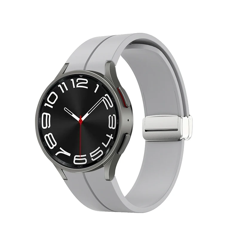 Magnetic Buckle Silicone Watch Strap