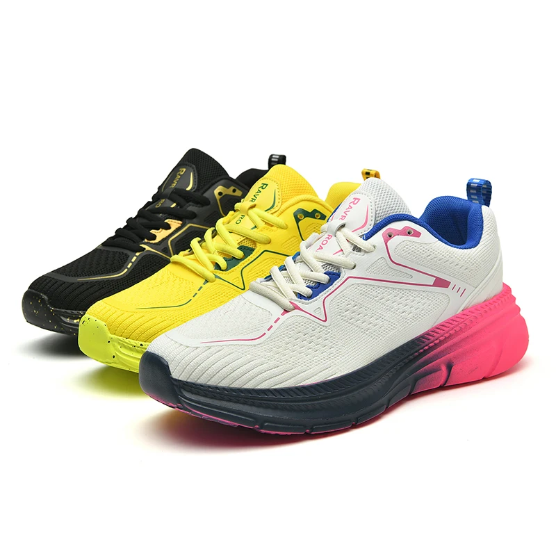 

Men Breathable Road Marathon Running Shoes Couples Breathable Runner Running Shoes Lightweight Women Outdoor Sports Footwear