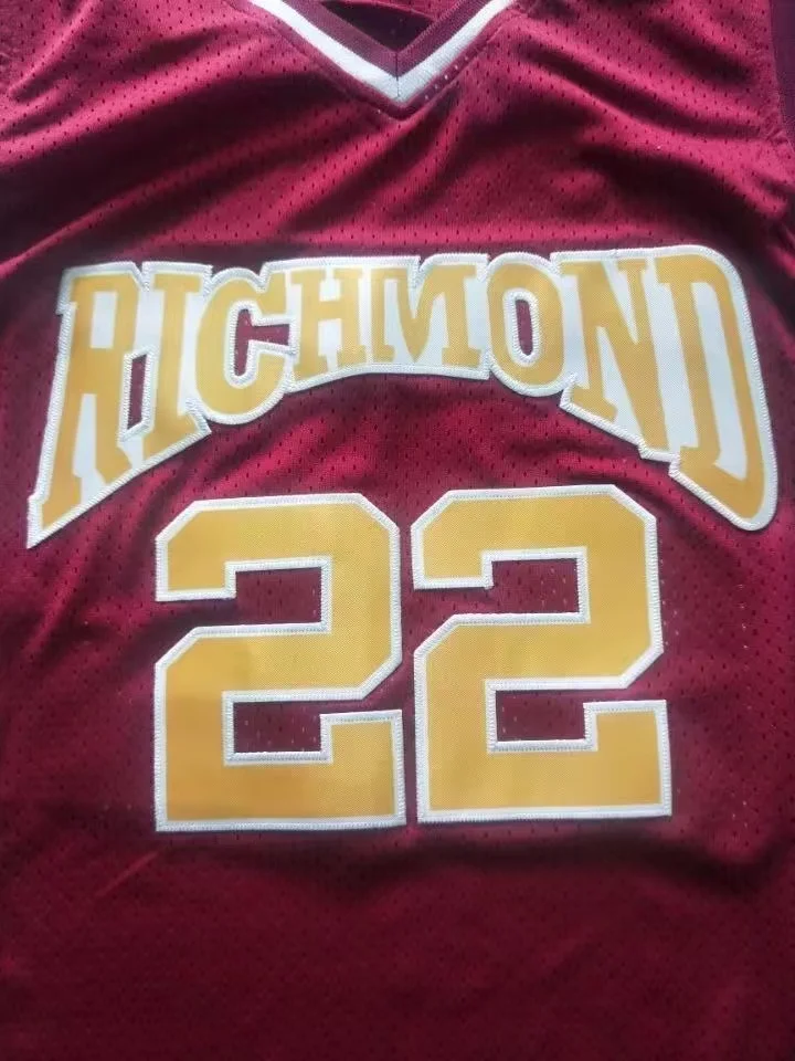 Cheap Timo Cruz Richmond High Carter Movie Basketball #22 Jersey Red Stitch S-3XL