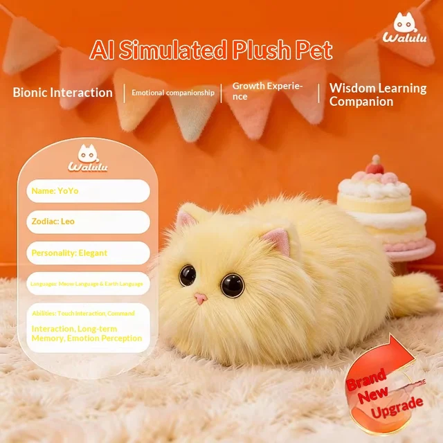 Walulu WLC 1 Smart Robot Companion Robot Touch Bionic Interaction Emotional Companionship Wireless Indoor Intelligence Gifts 14
