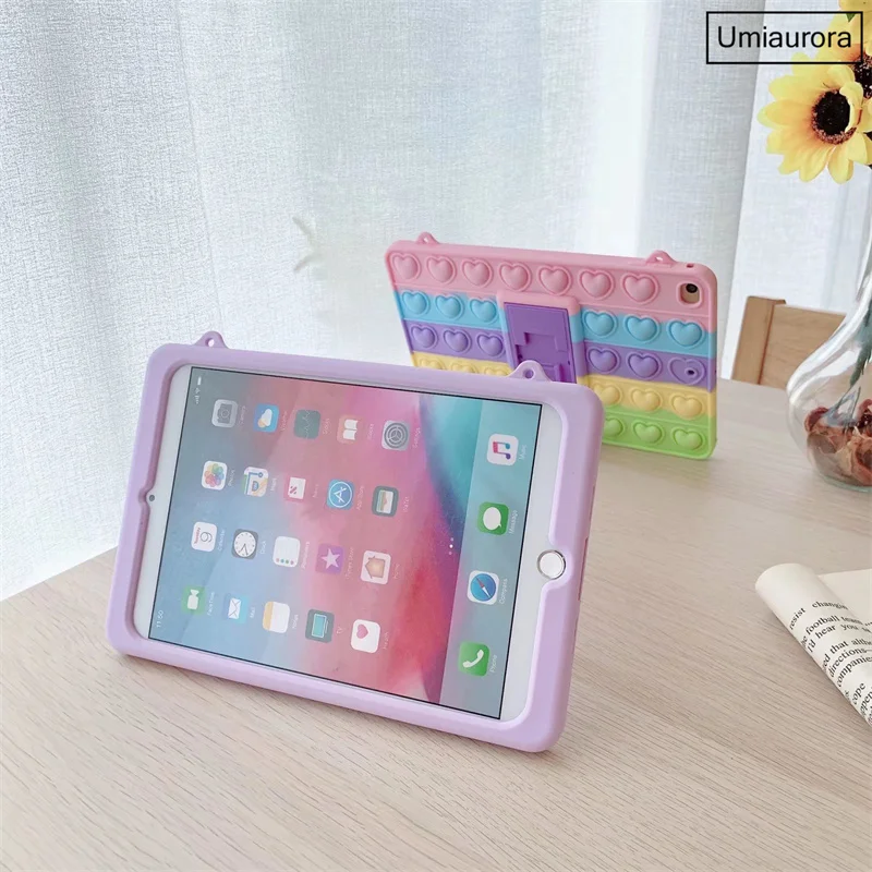 Cartoon Unicorn Silicone Tablet Capa para Samsung