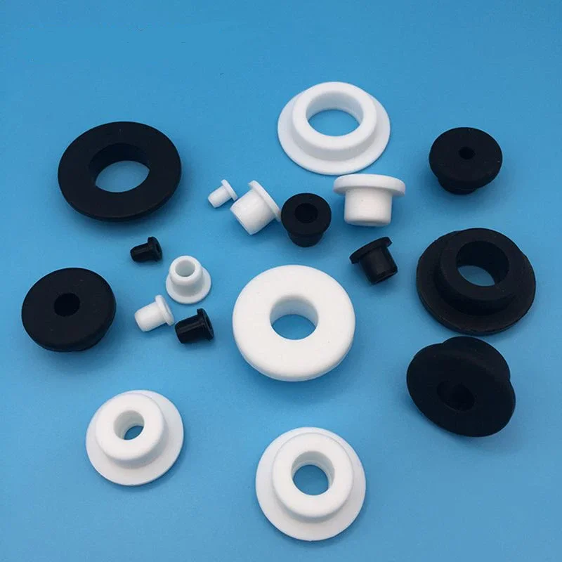 Description Picture 6 of itemProtect Bushes O-rings Sealed Gasket Round Hollow Silicone Rubber Grommets Hole Plug Wire Cable Grommet Gasket Hole 3-40mm
