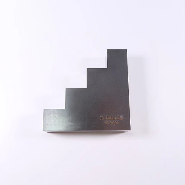 4 step ULTRASONIC BLOCK 304 stainless steel TEST BLOCK 1.0 2.0 3.0 4.0 inch