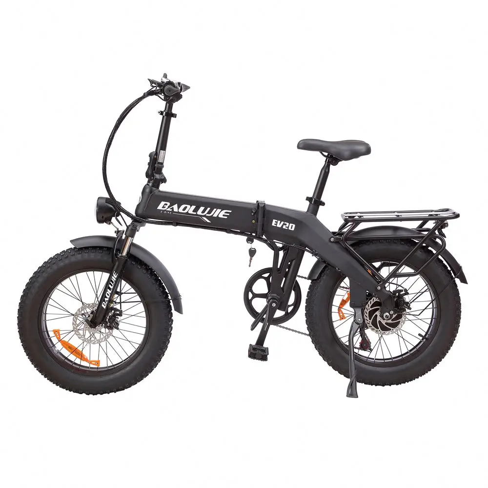 New BLJ-DZ 20-inch rear electric folding bicycle 48V 500W12AH wheel hub motor 7 gear adult city electric bicycle