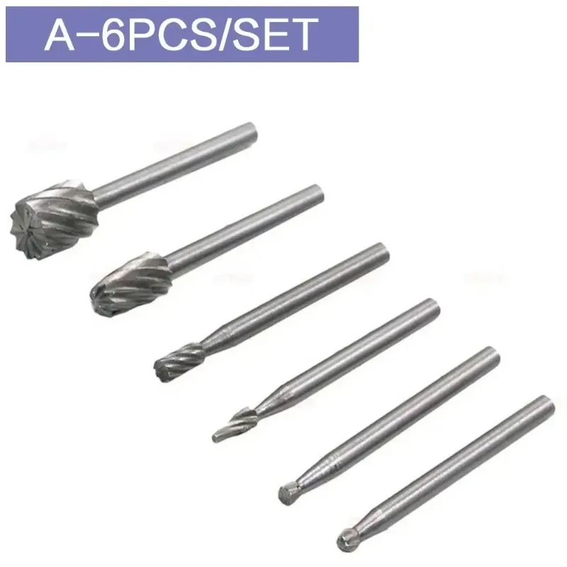 Diamond Coated Grinding Burr Set -Needle Point Engraving Carving Polishing Bits for Glass/Jade/Stone,Rotary Tool Accessories Kit