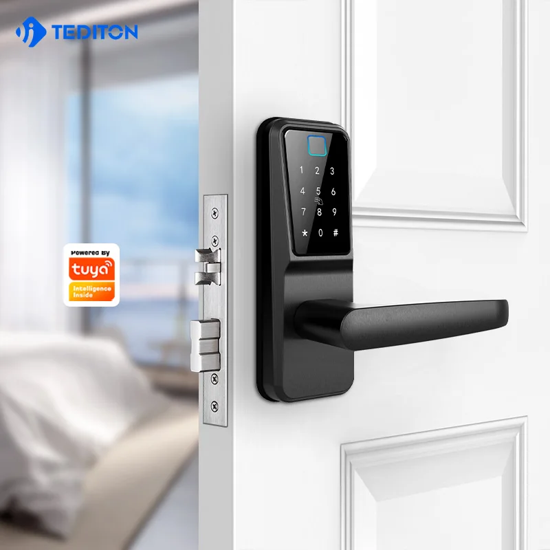 2028Tuya fingerprint casa fechadura eletronica home cerradura inteligente waterp