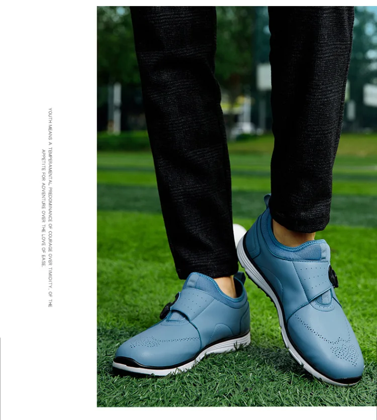 High Quality First Layer Cowhide Lightweight Outdoor Golf Shoes Men's and Women's Casual Shoes Wear-Resistant Travel Shoes