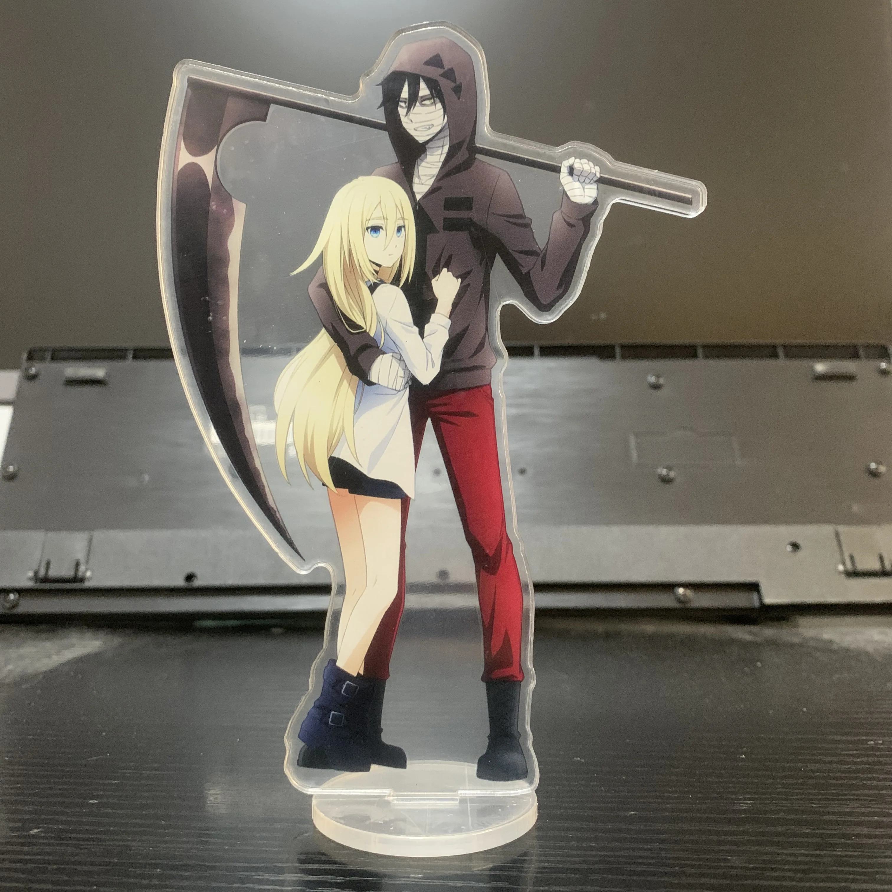 15cm Anime Anjos Da Morte Figuras Isaac · Foster Acrílico Stands  Rachelgardner Gardner Eddie Personagem Modelo De Desktop Decoração Fãs  Brinquedos - Chaveiros - AliExpress