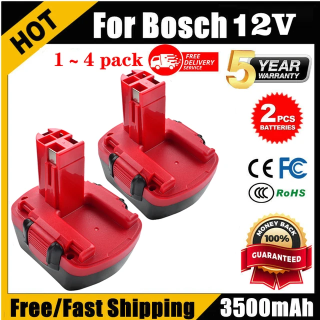 Batterie 12V NiCd GSR12V GSB12-2 PSR1200 perceuse Bosch