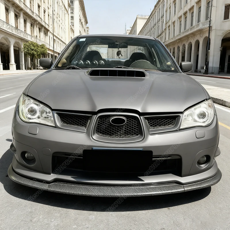 스바루 임프레자 WRX STI 2006 2007 프론트 범퍼 립 스포일러 스플리터 디퓨저 튜닝 가드 자동차 액세서리 바디 키트