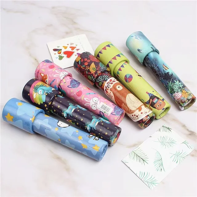 3D Cartoon Kaleidoscope Funny Learning Educational Toys For Children Restless Children Toys Boy Girl Baby Toy Goodies Party Gift 6