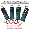 DC 7-55V Acid/Lithium Universal Battery Charge Indicator Board LED D isplay Indicator Voltage Charge Indicator 20MA with Alarm 1