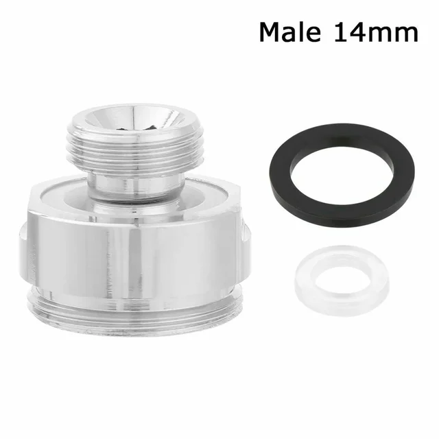 `Swivel Aerator Adapter `360 Degree Adjustable Kitchen` Faucet Fittings Tap Aerator `Connector Water Purifier Accessories 2