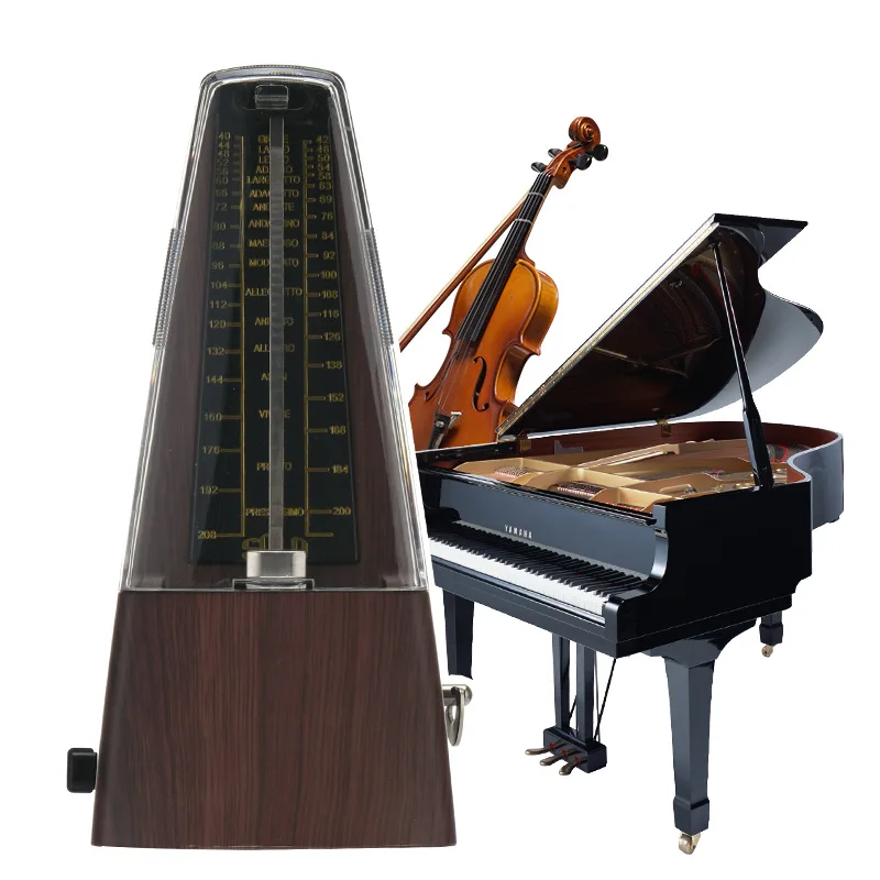 

Fonoun Metronome Simple Operation Mechanical Energy Saving Beat Accuracy Loud Voice FNS-350
